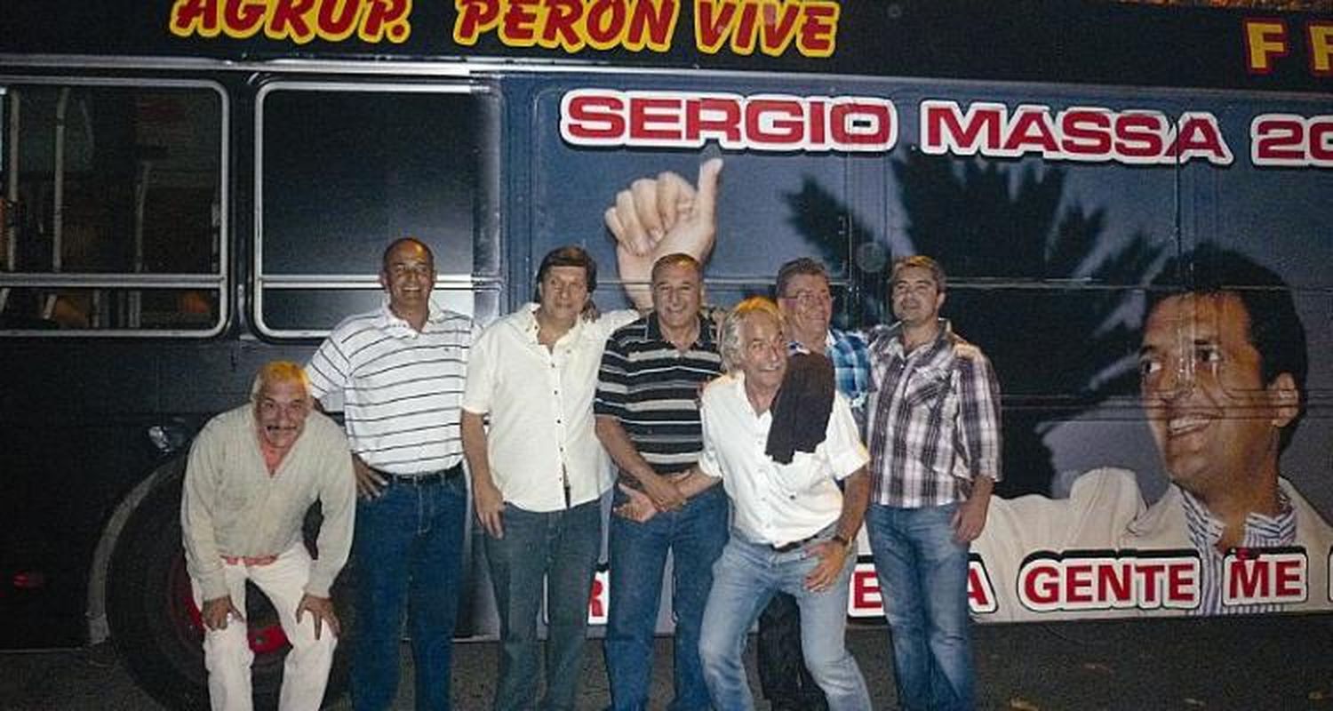 Con el Massa Móvil hubo reunión de la segunda sección en San Pedro