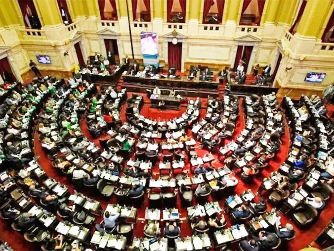 Imagen de archivo de cuando la Cámara de Diputados aprobó la ley de acceso a la interrupción del embarazo voluntario y atención postaborto. La Cámara lo aprobó con 131 votos a favor, 117 en contra y 6 abstenciones.