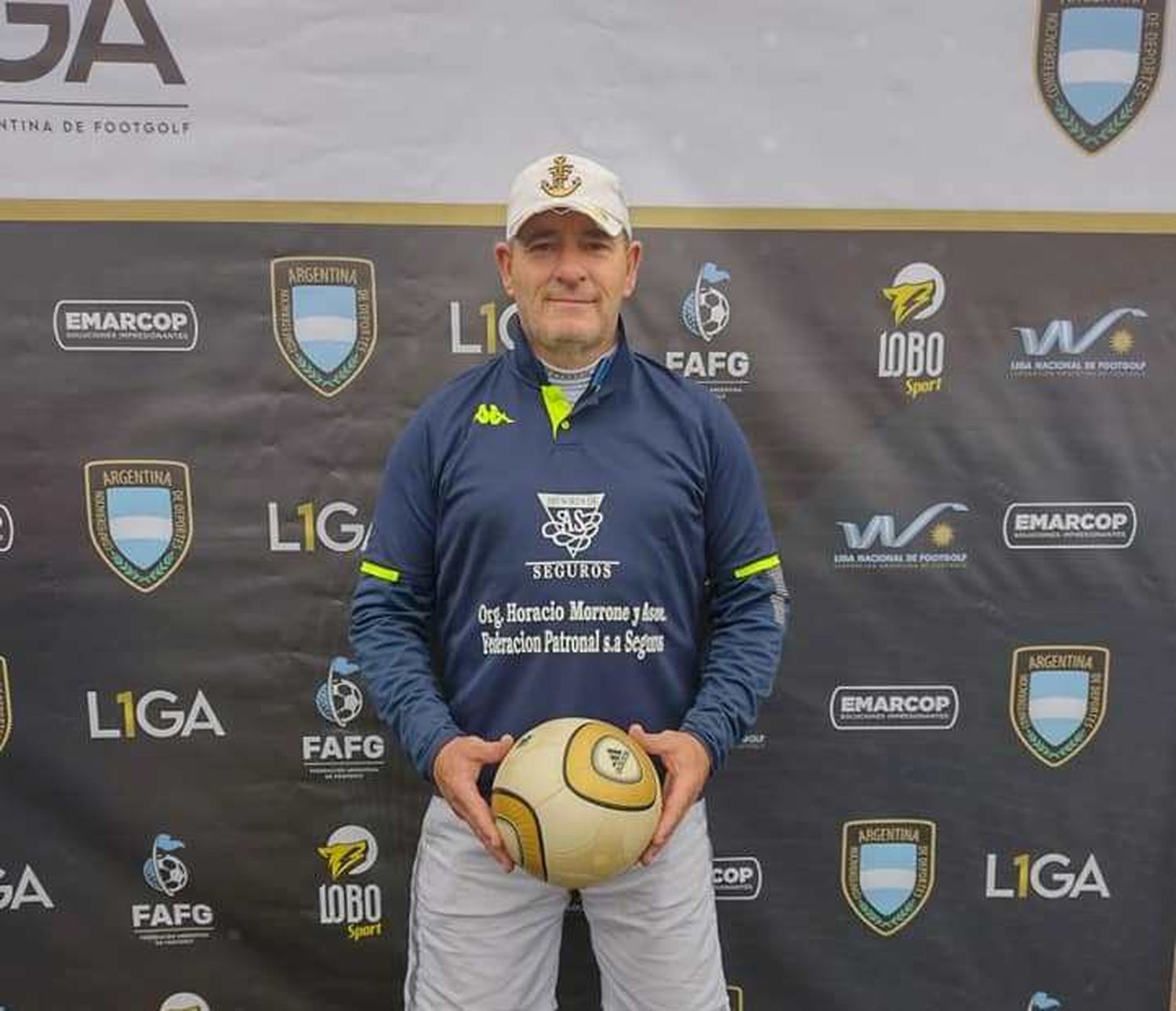 Toth, en el seleccionado argentino de Footgolf