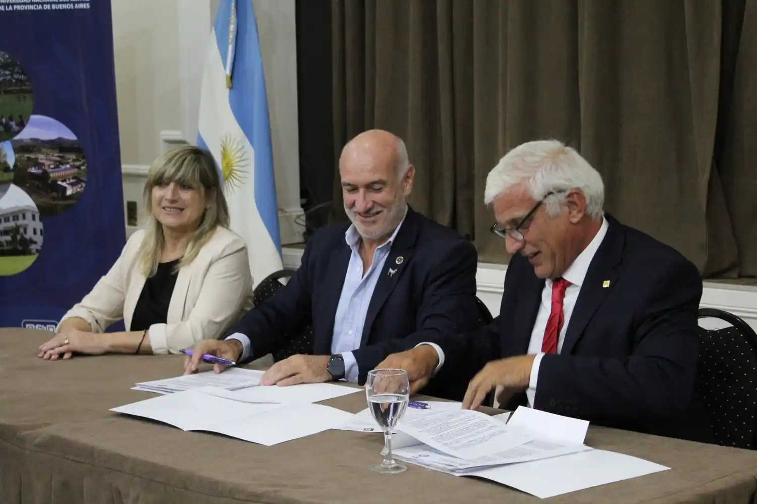 Firmaron un acuerdo para construir el edificio de la carrera de Ingeniería en Agrimensura de la Unicen