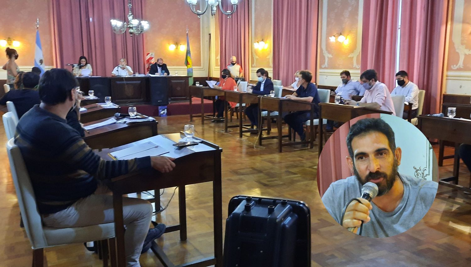 Hay sesión en el Concejo y el partido Fe se une al Frente de Todos: “Estamos bien, conviviendo”