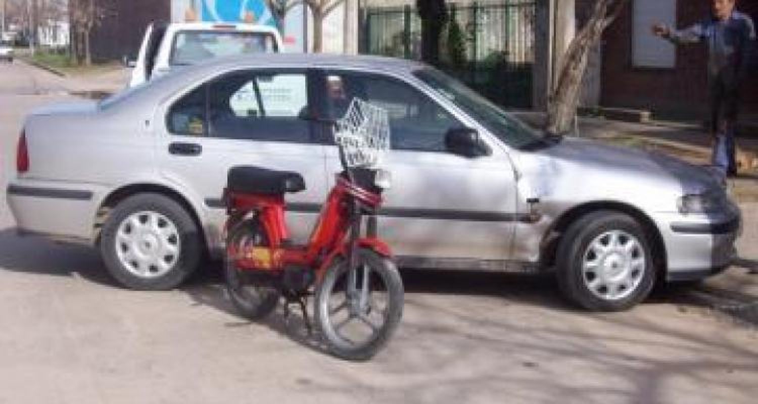 Choque en la Rómulo Naón