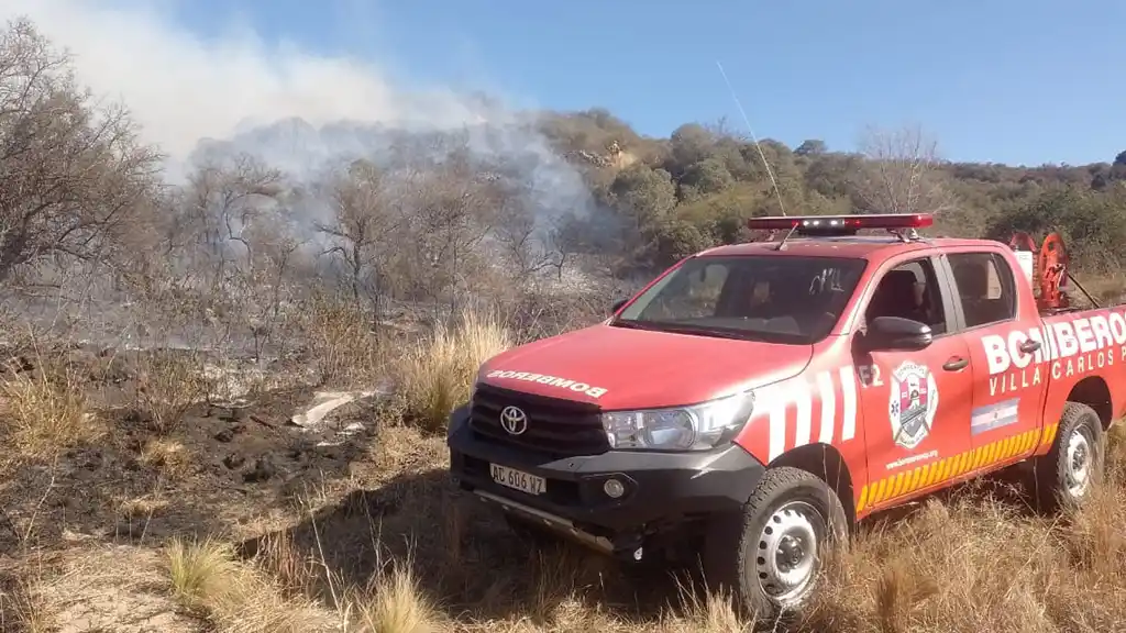 El Incendio en el cerro Uritorco fue controlado