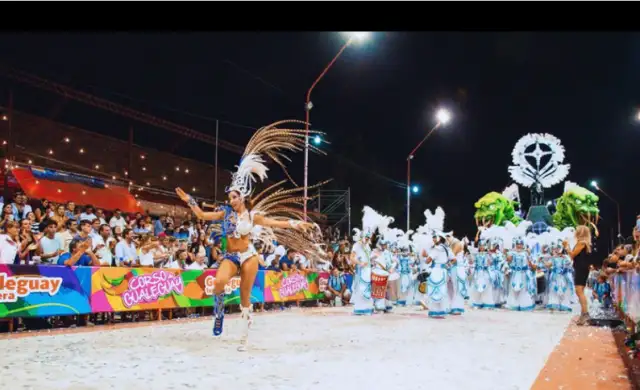 Impresionante cierre de carnaval