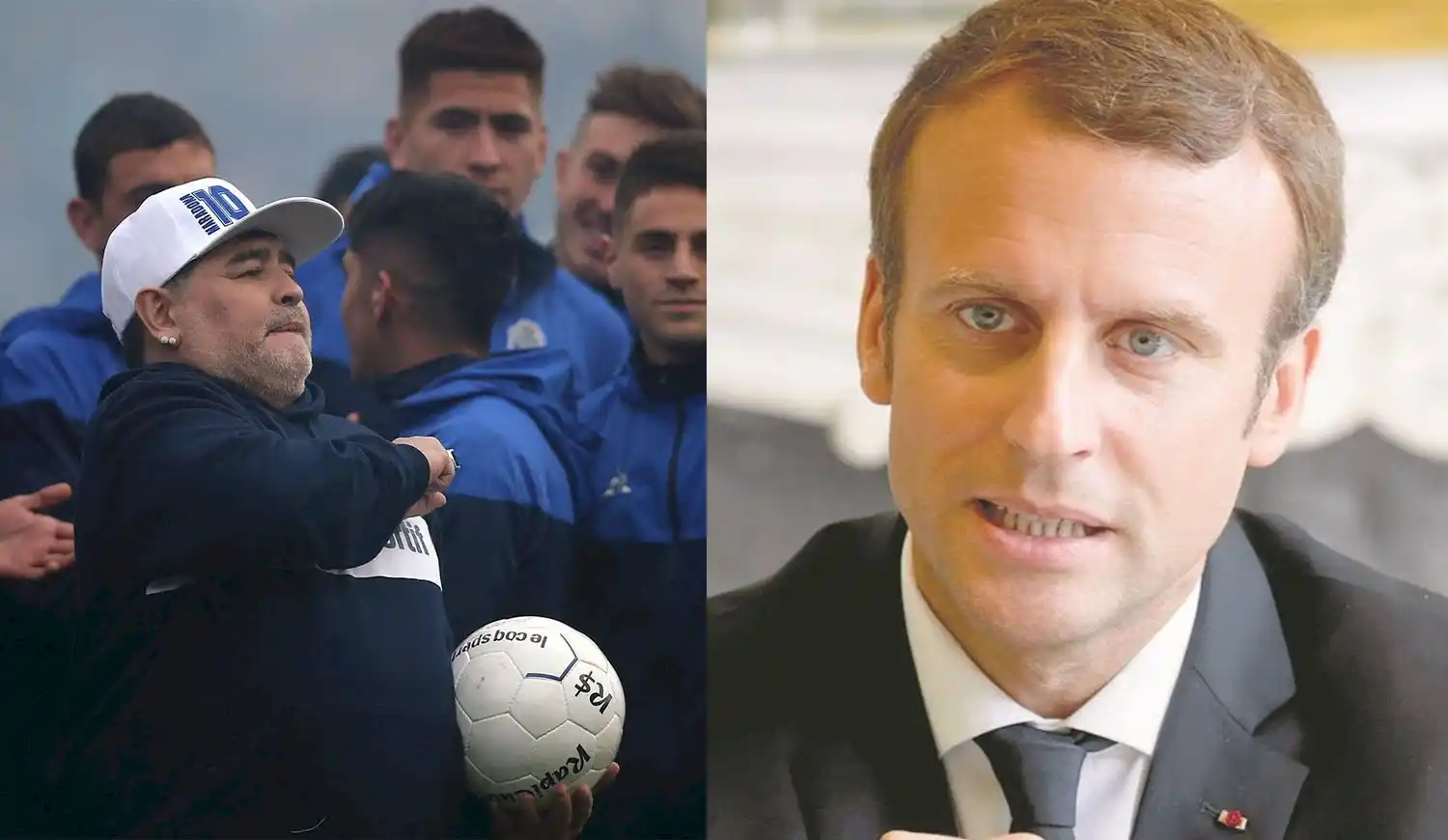 La carta del Presidente Macron por la muerte de Maradona que destacó Alberto Fernández