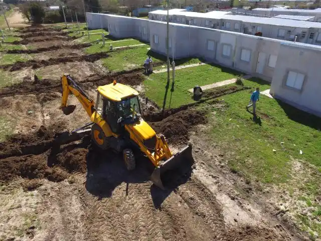 Comenzaron los trabajos para la conexión domiciliaria de la red de agua potable
