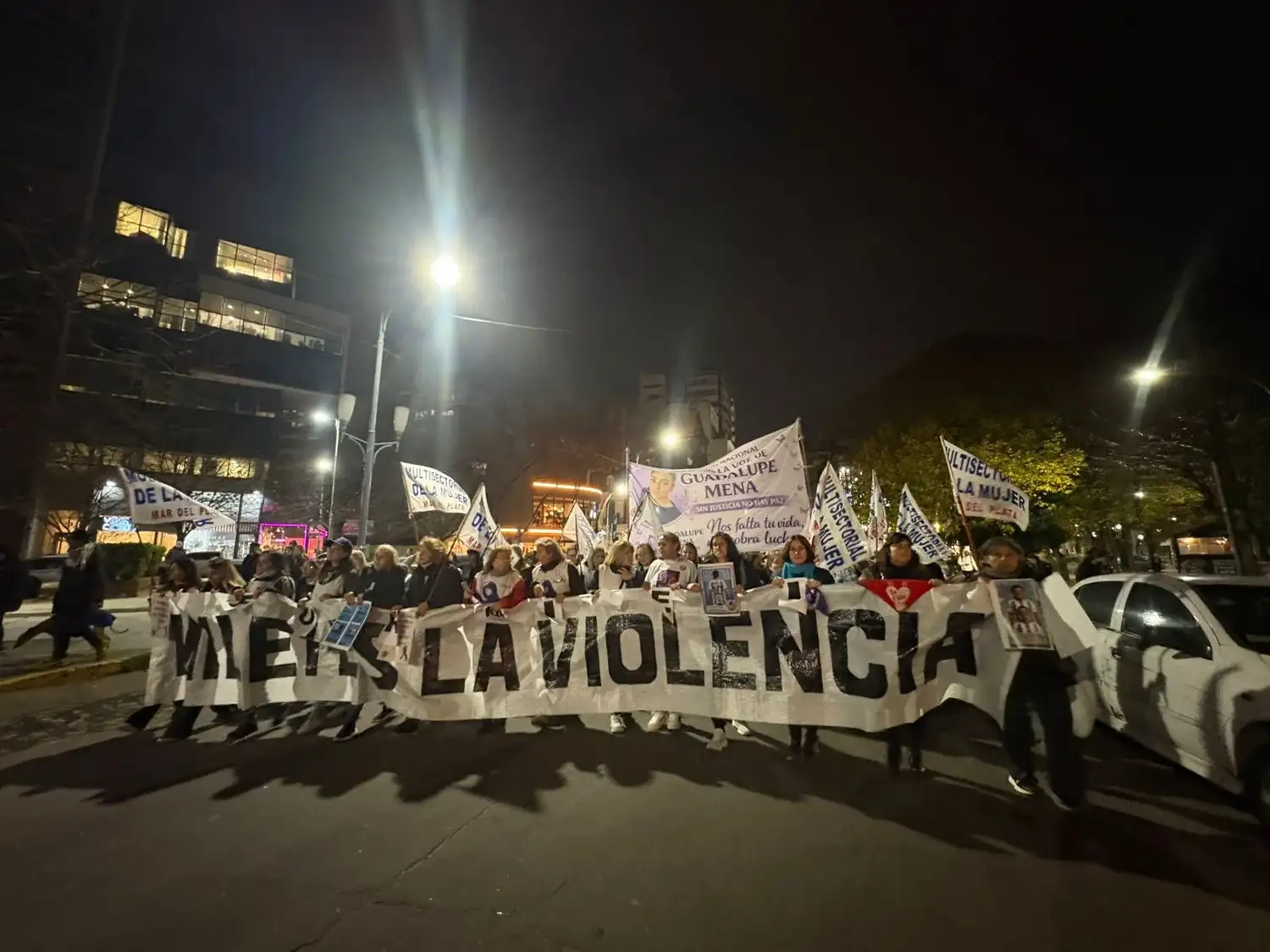 La movilización tuvo una fuerte tono crítico al Gobierno nacional.