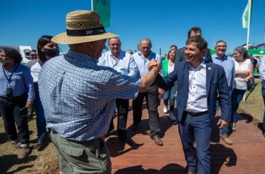 Kicillof participó de la inauguración de Expoagro 2022