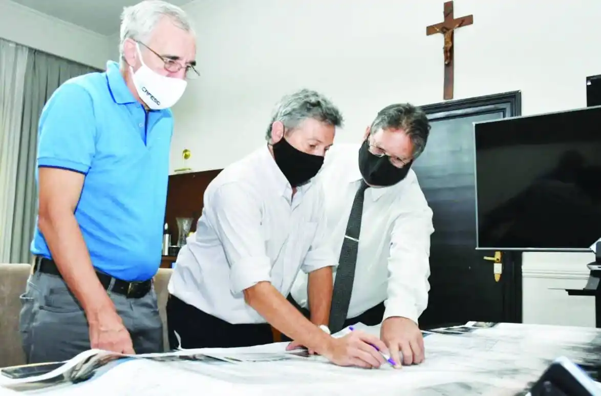 Provincia y Municipio articulan acciones  para la nueva �SCostanera Nébel⬝ de Concordia