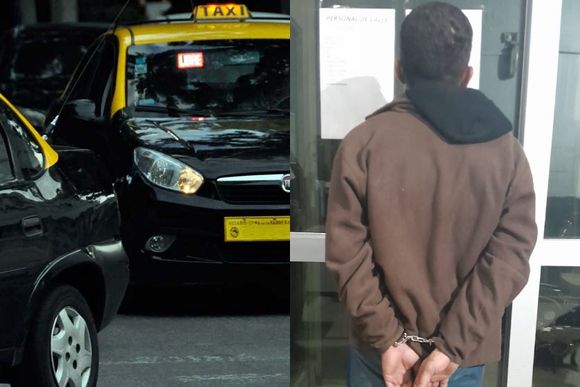 Salió corriendo de un taxi para no pagar y quedó detenido en zona oeste