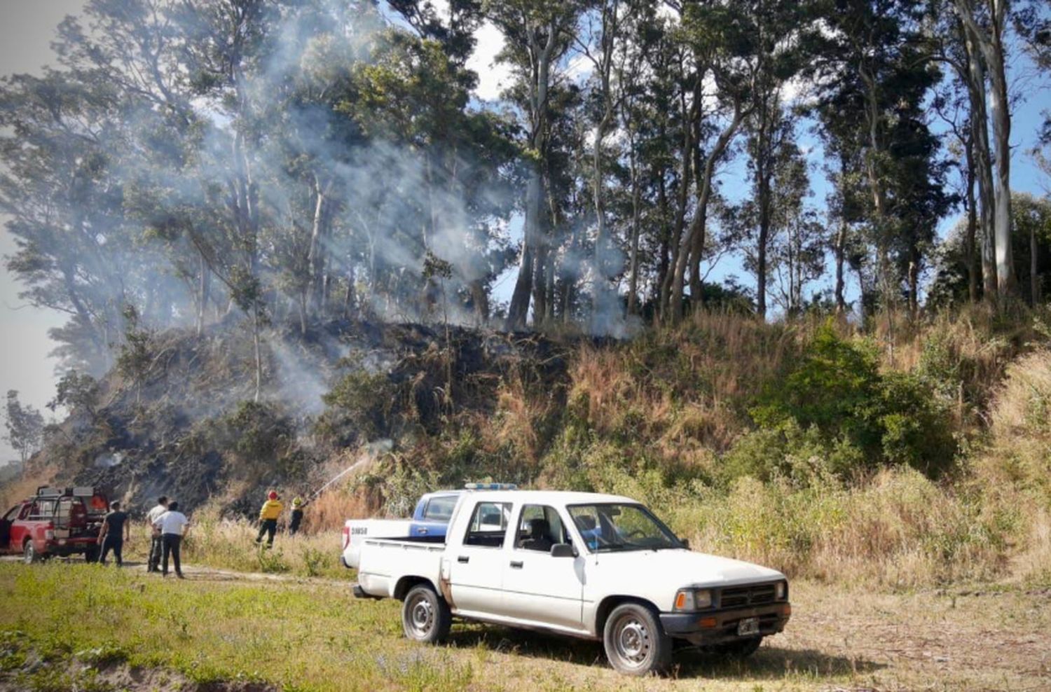 Alertan sobre la posibilidad de incendios forestales y de pastizales durante esta semana