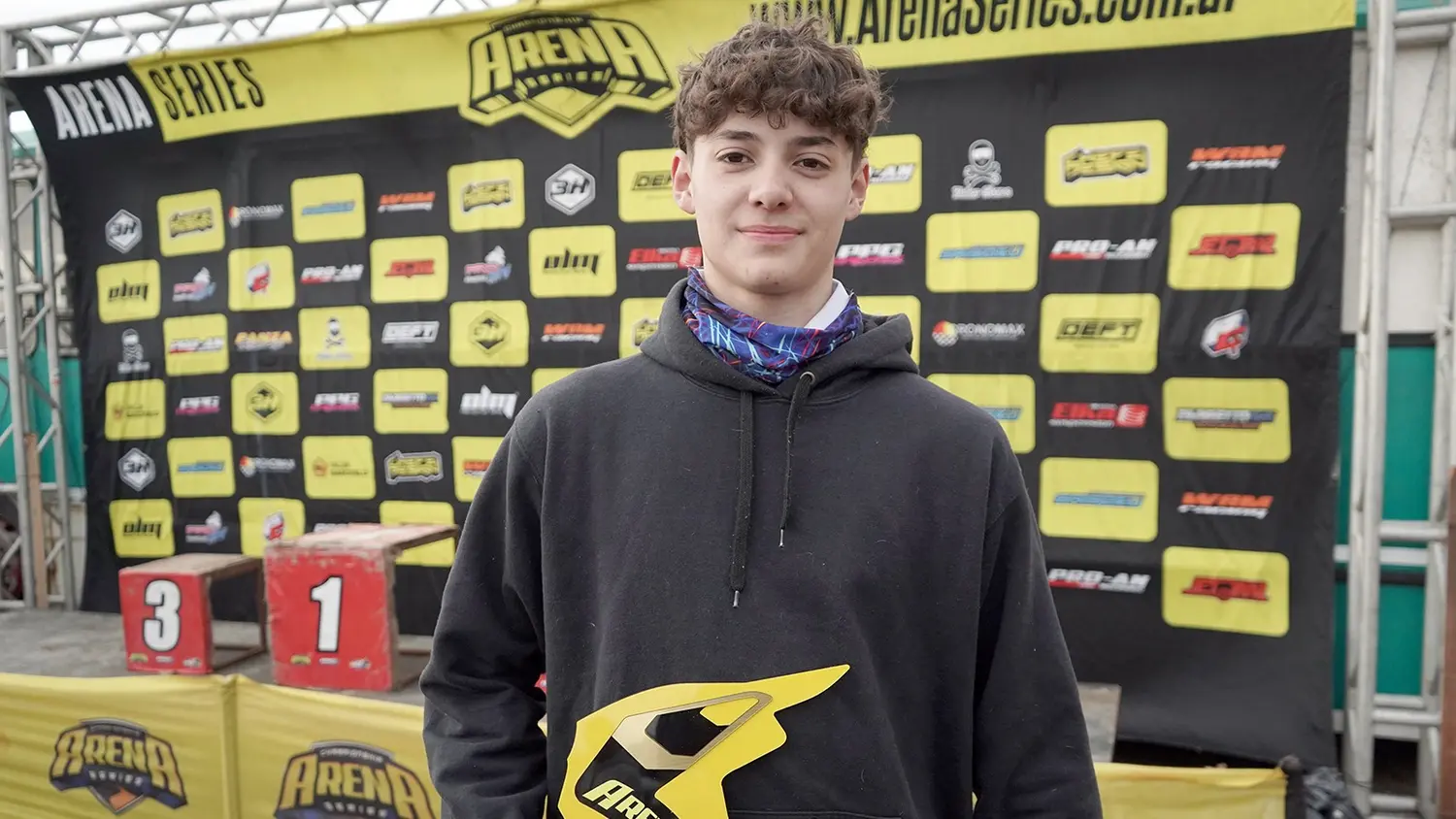 Juvenil. Jeremía Rodríguez, luego de ganar en Junior
