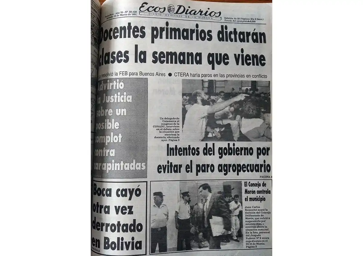 Sábado 16 de marzo de 1991