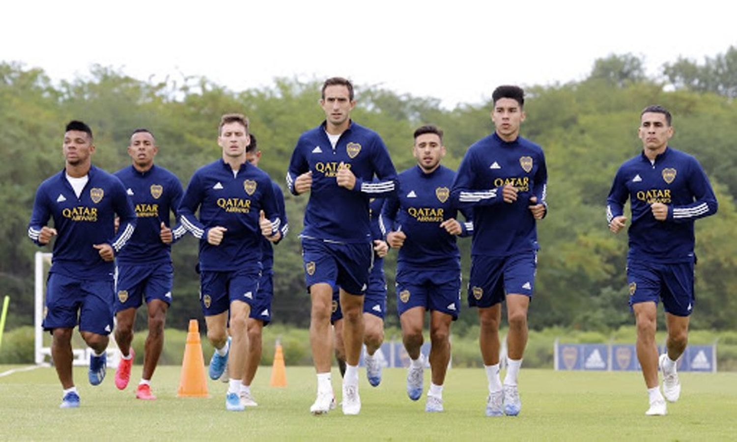 Boca Juniors. Dispondrían de una carpa sanitaria dijo el DT.