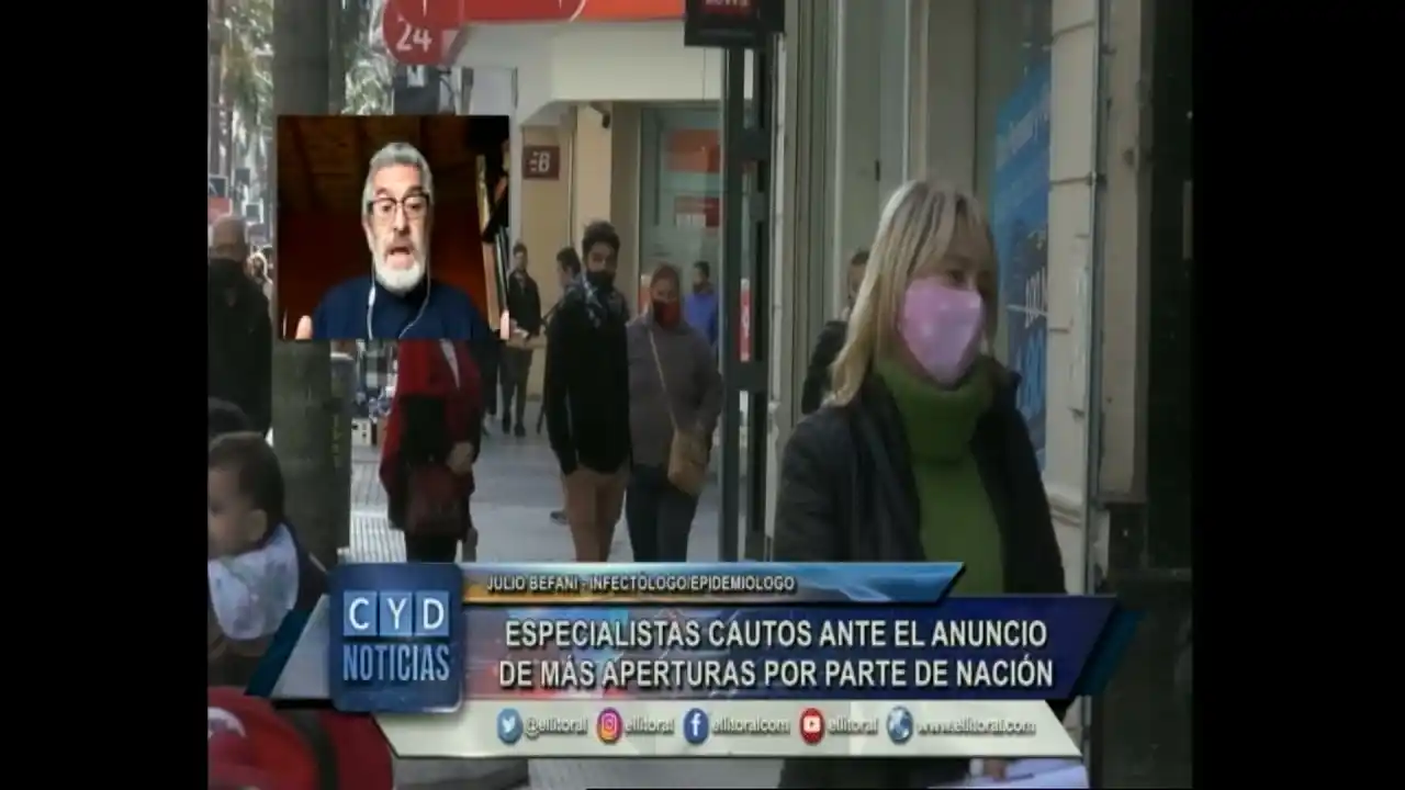 Especialistas cautos ante el anuncio de más aperturas por parte de Nación