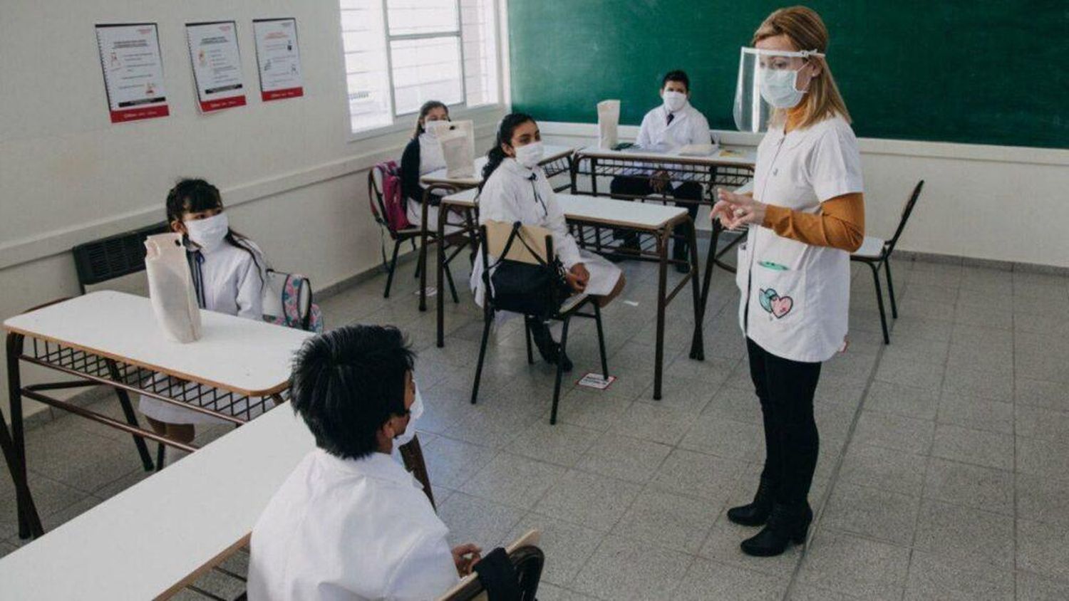 Habrá presencialidad escolar en toda la provincia y en todos los niveles desde el martes