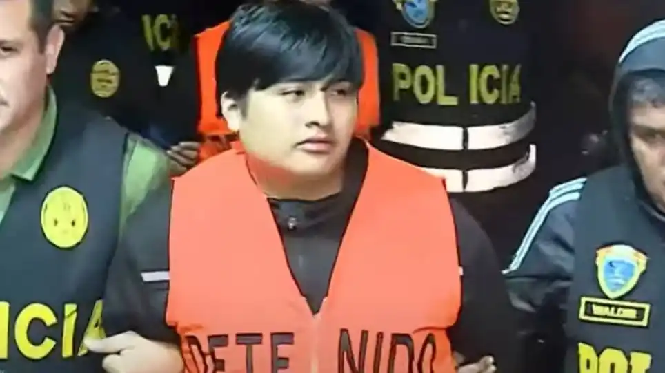 Imágenes de la detención de "Pequeño J"