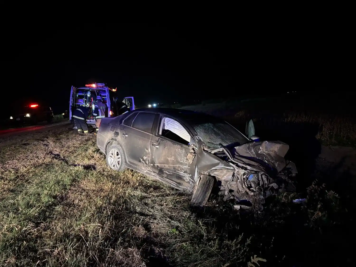 Crédito: Asociación de Bomberos Voluntarios de Morteros
