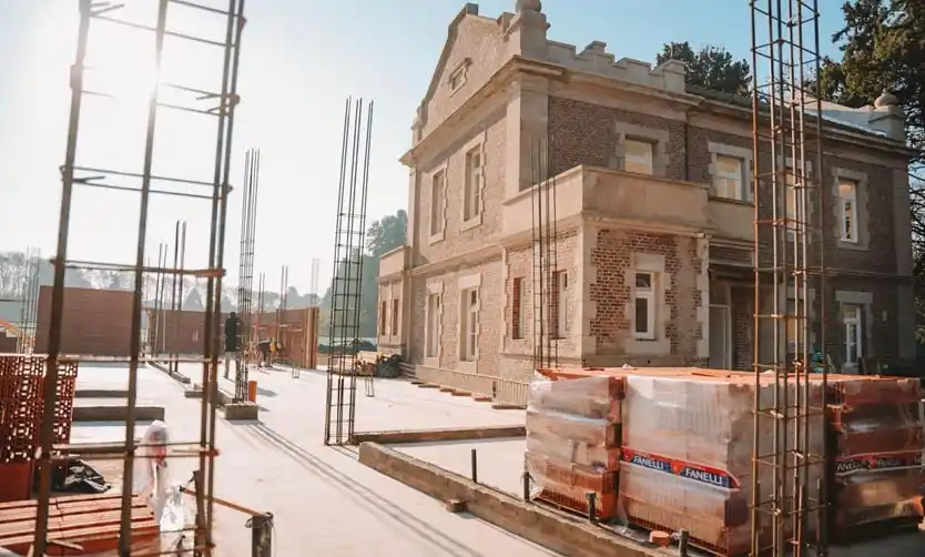 Continúa avanzando la construcción del nuevo edificio de la Universidad Nacional de Pilar