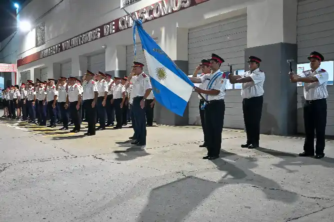 Los Bomberos Voluntarios de Chascomús celebraron su 64° aniversario
