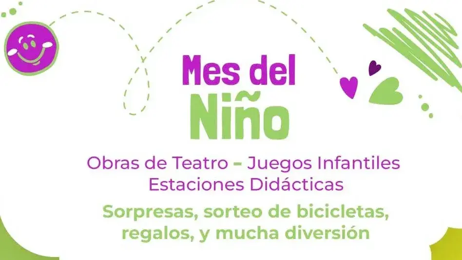 “Mes del Niño” con actividades en distintos barrios de la ciudad