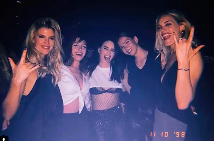 El reencuentro de las ex Casi Ángeles en el cumpleaños de Lali Espósito