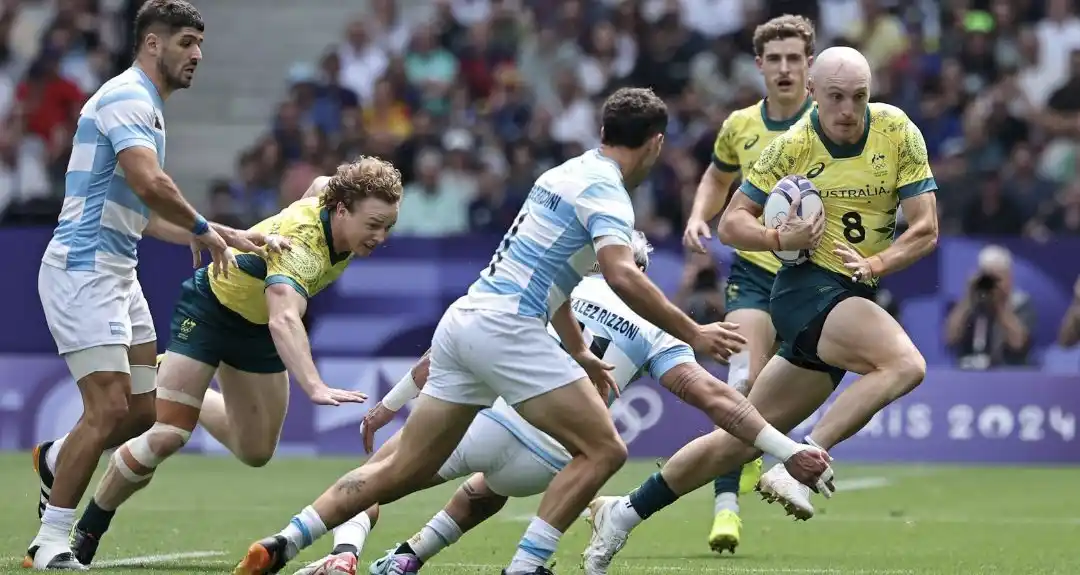 Los Pumas 7s cayeron frente a Australia y jugarán contra Francia