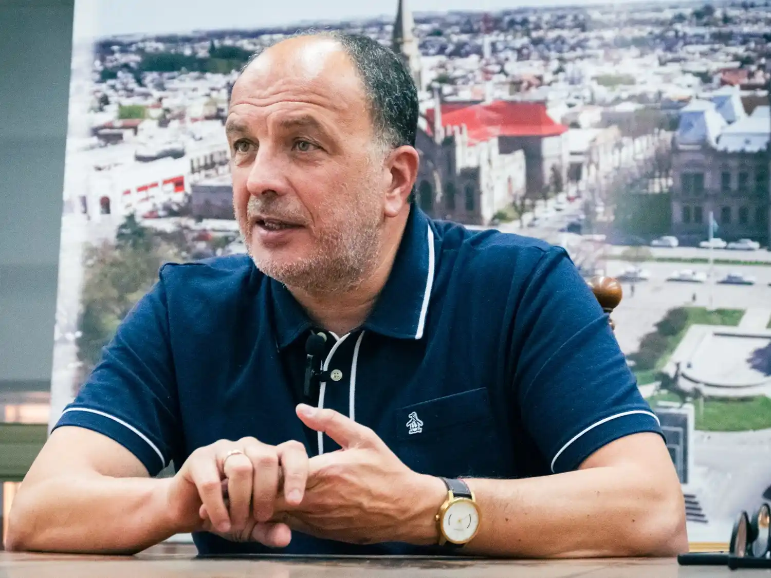 Pablo Garate, intendente de Tres Arroyos