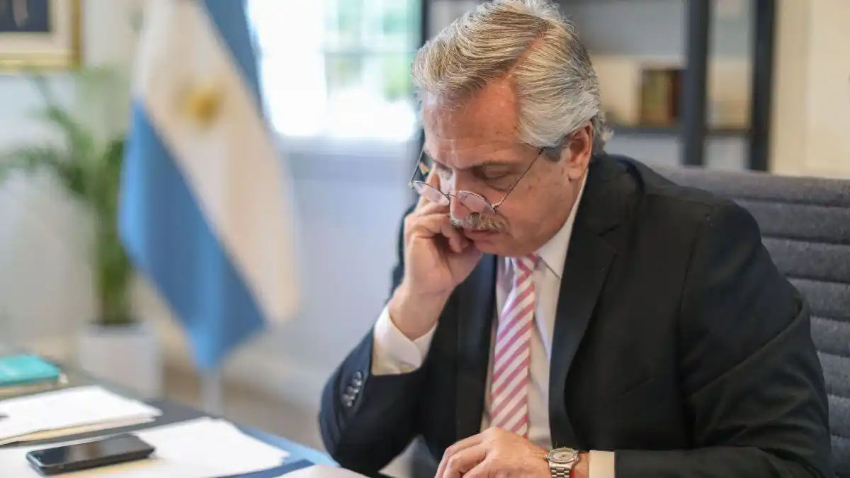 Alberto Fermández le envió una carta a Trump tras ser internado con Covid