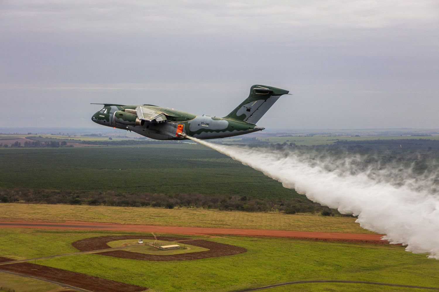 Brazilian Air Force Expands Firefighting Capabilities with New KC-390 MAFFS II System