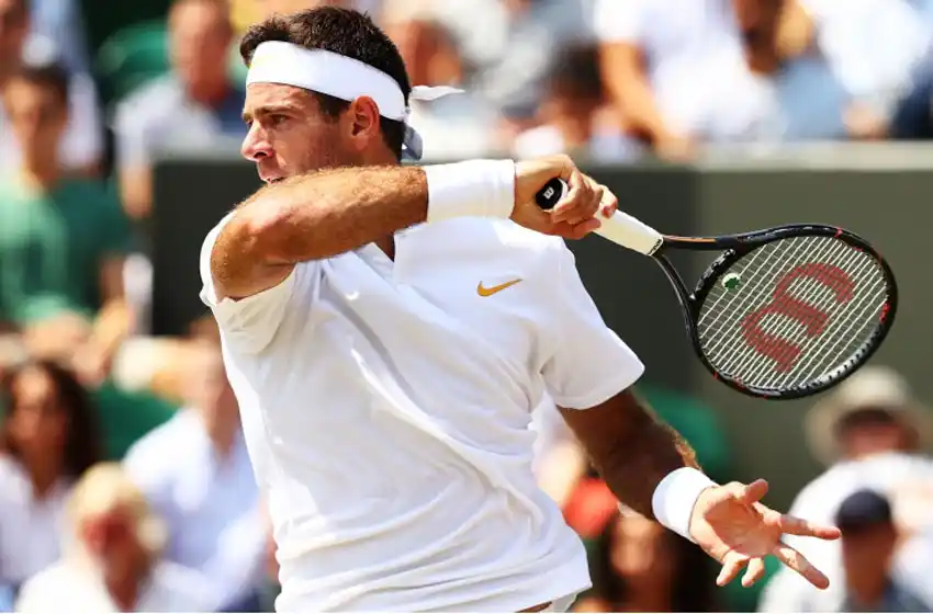 Delpo ganaba, pero la falta de luz lo frenó