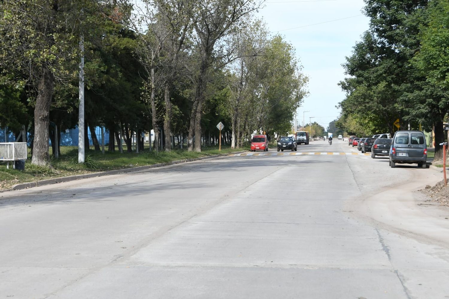 Más pavimentación: se habilitó la obra en Av. Libertador Sur