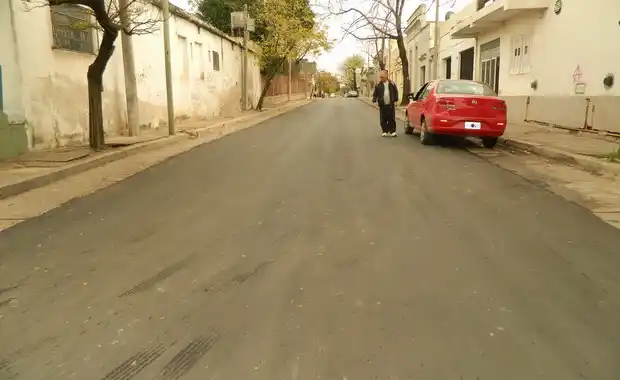 Obras Públicas implementa una mezcla alternativa para mejoramiento de calles