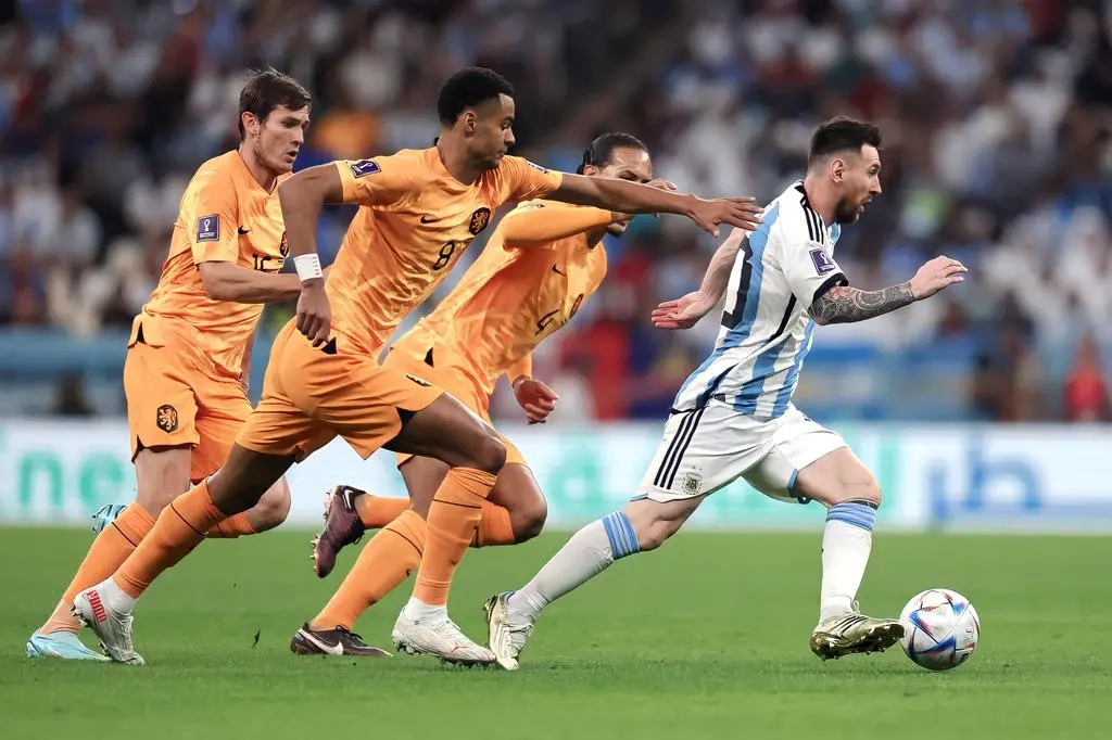 Argentina, la selección con más faltas recibidas en el Mundial
