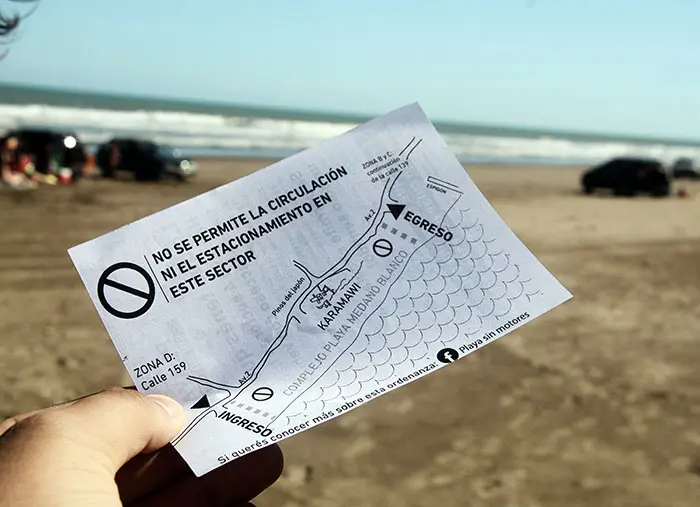 Vehículos 4×4 en sectores no permitidos de la playa