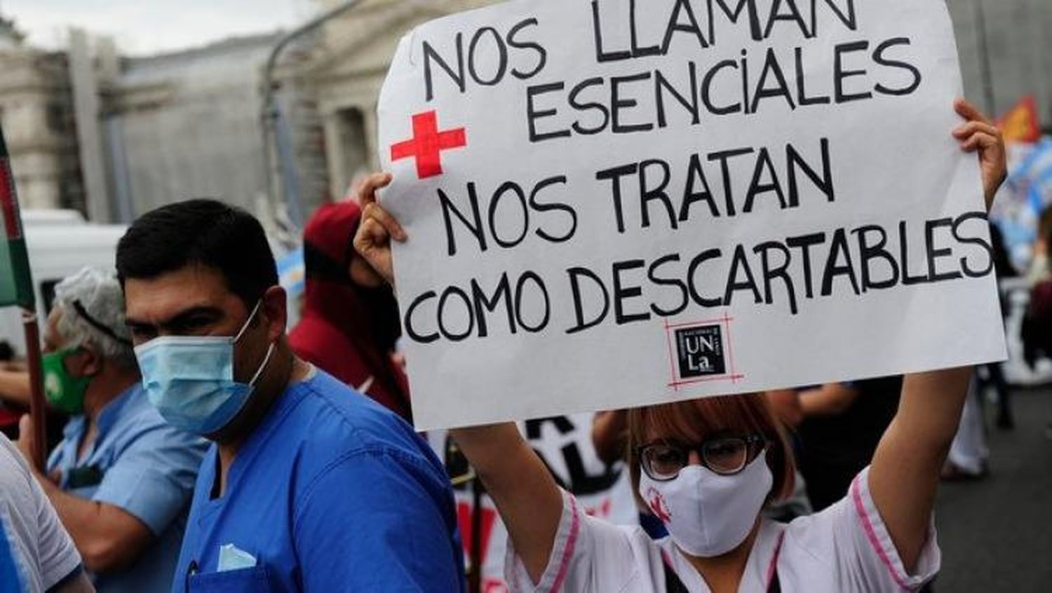 Salud: Trabajadores vuelven a reclamar con una "marcha de luces" en CABA