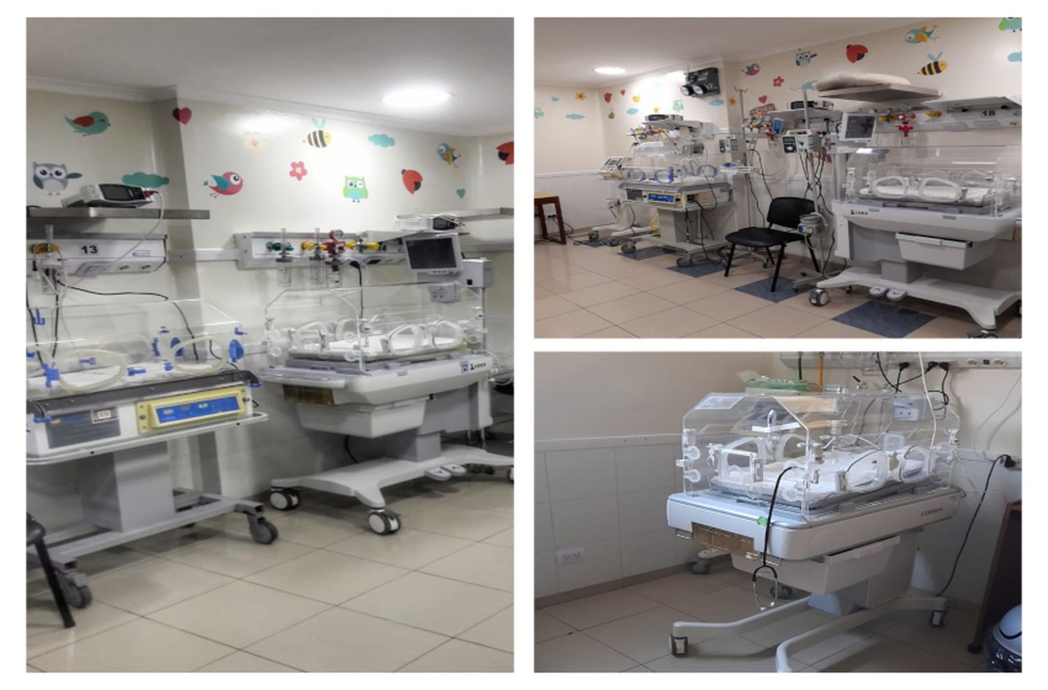 La sala de Neonatología del Sanatorio Británico, un lugar de puertas abiertas para los padres de recién nacidos