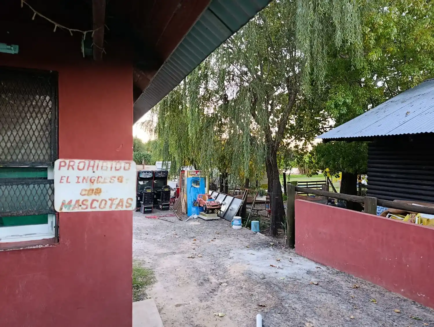 camping américa sector próximo a buque museo