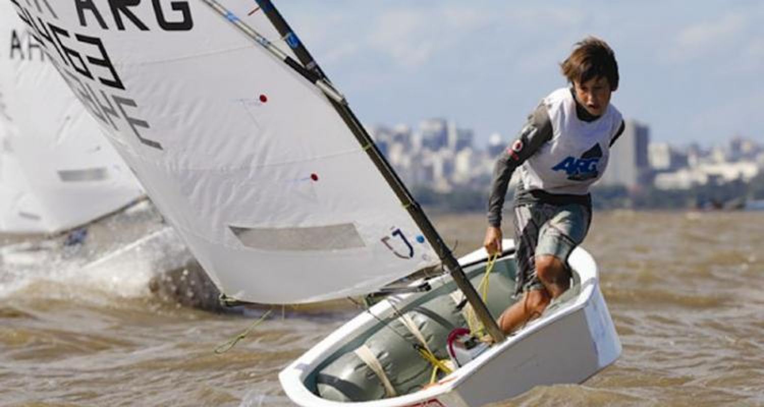 Peralta el mejor argentino en el Sudamericano de Optimist
