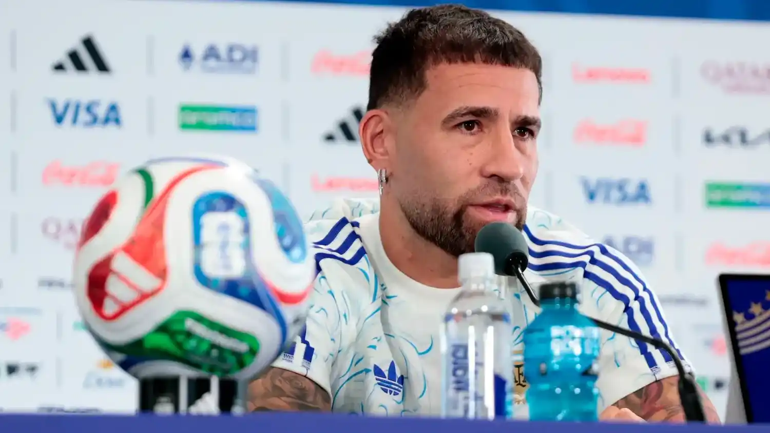 Otamendi busca ser titular por primera vez en el Mundial 2026.