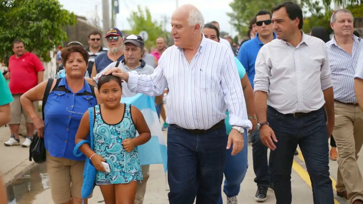 Lifschitz inauguró obras de pavimentación en Alto Verde
