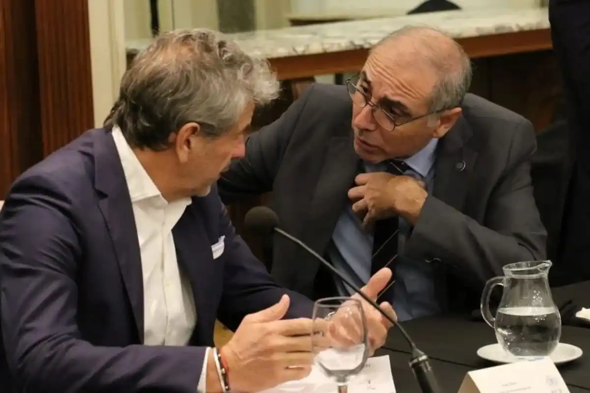 El presidente de la BCR, Miguel Simioni, recibió al secretario Coordinador de Producción del Ministerio de Economía de la Nación, Juan Pazo.