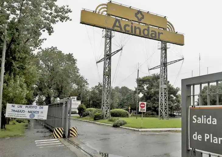 Dictaron conciliación obligatoria tras los despidos en Acindar
