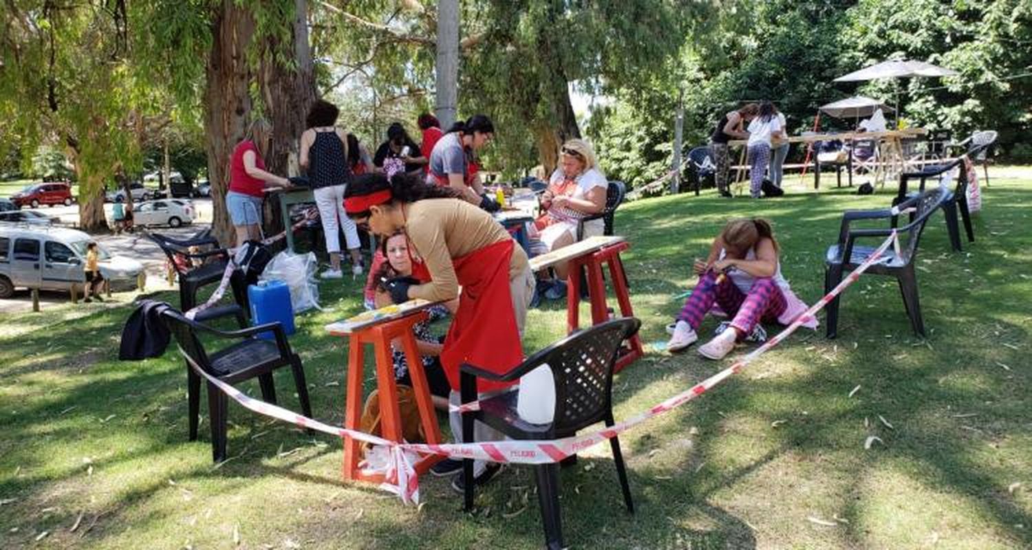 Comienzan a trabajar en el segundo tramo de la “Escalera de las flores”