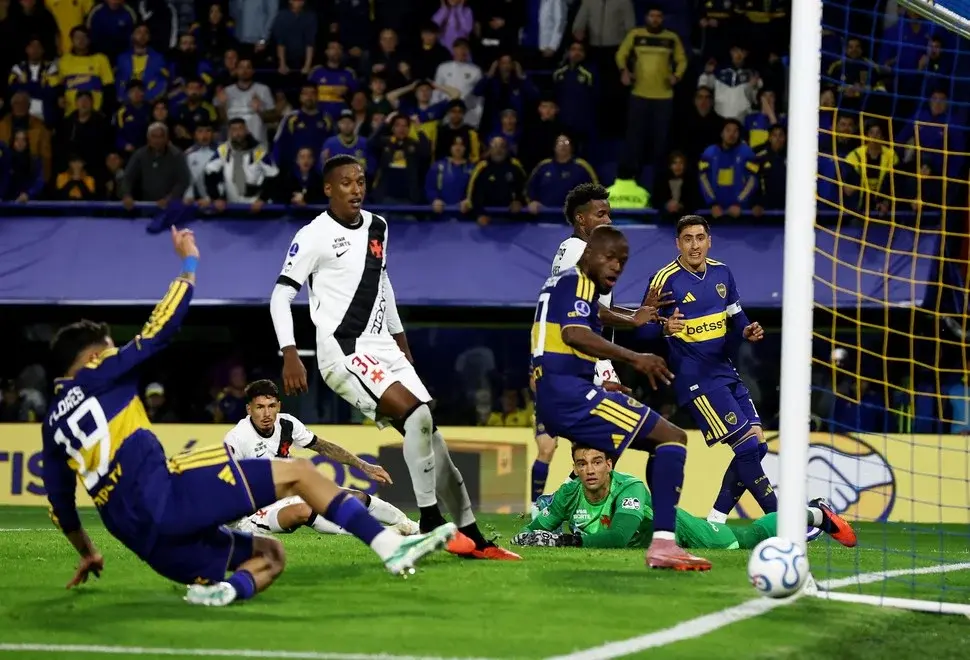 Boca no pudo empatarlo tras el tanto de Vasco Da Gama (Olé)