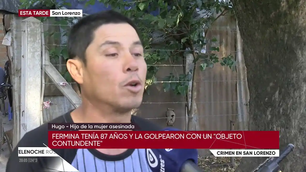 San Lorenzo: un detenido por el crimen de una anciana de 88 años