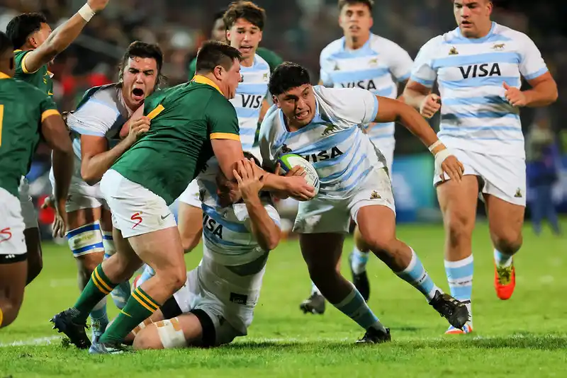 Los Pumitas lograron un gran triunfo ante Sudáfrica