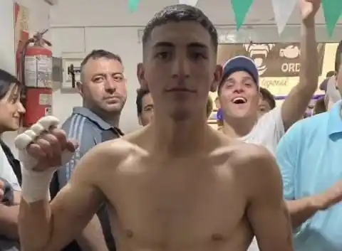 Santiago Sánchez debutó con triunfo por KO