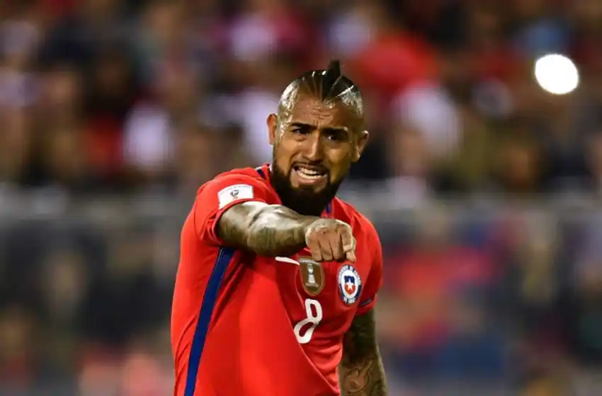Vidal explotó tras la derrota de Chile