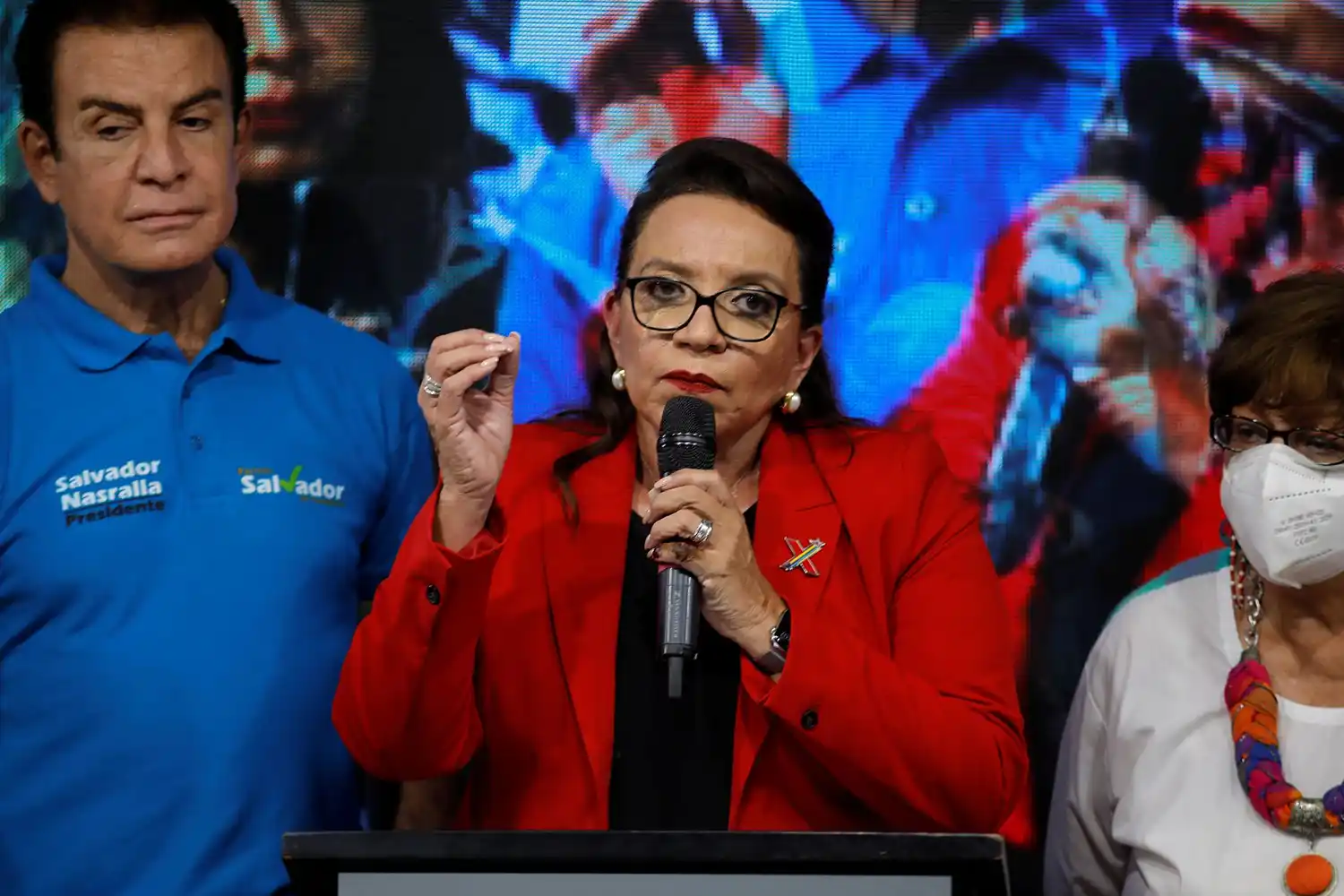 Xiomara Castro, presidenta de Honduras.